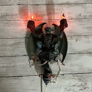 Vintage AS IS trendmasters gargoyle light up 1996 light Halloween decor